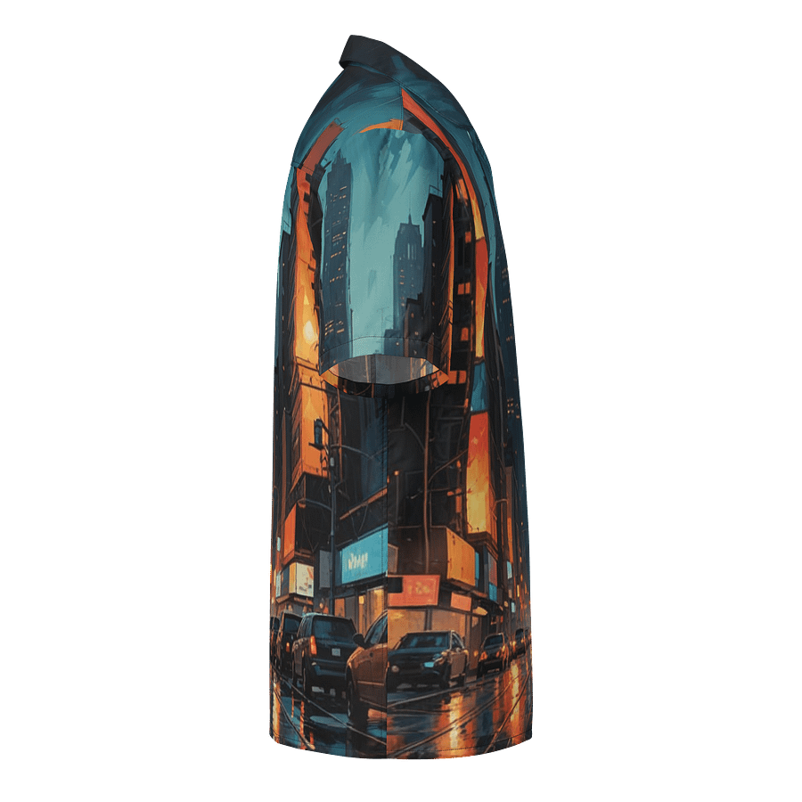 Abstract City 2 Hawaiian Shirt product image (4)