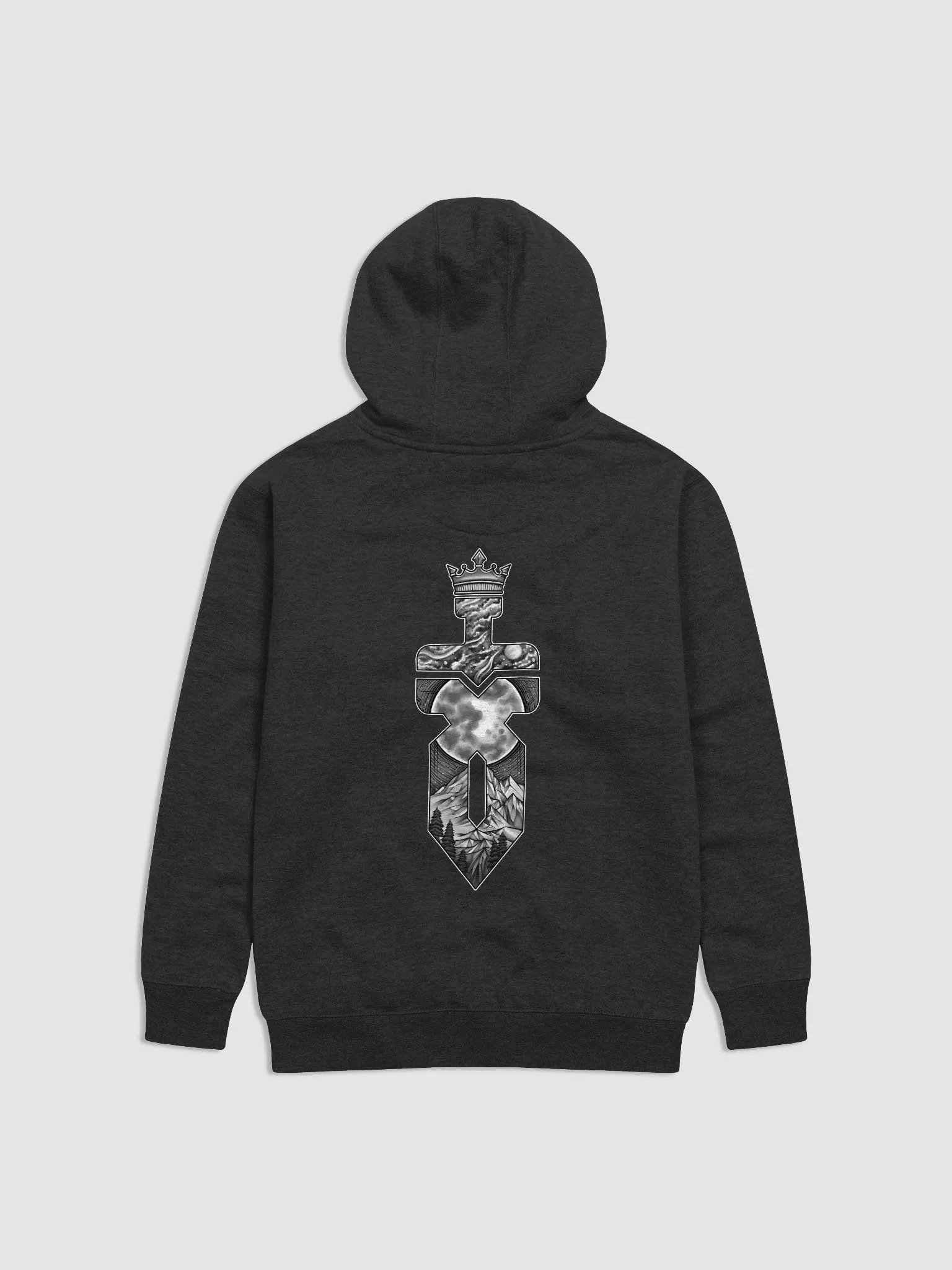 XakaCross Hoodie (Gray Logo) product image (2)