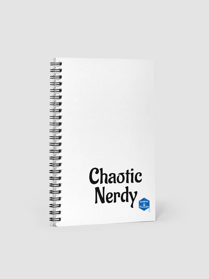 Chaotic Nerdy - Notebook product image (2)
