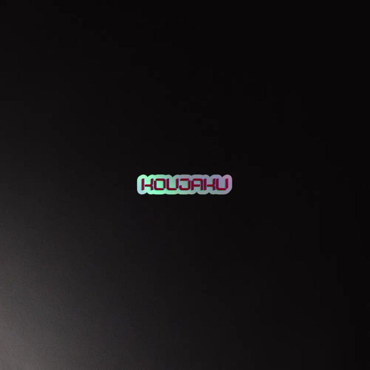 Koujaku Holographic Sticker product image (4)
