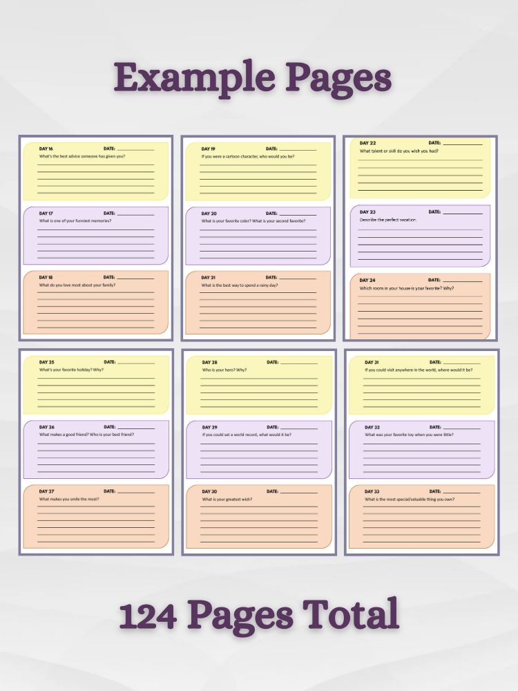 365 Questions for Kids: Self-Discovery Workbook for Kids 9-12 product image (5)