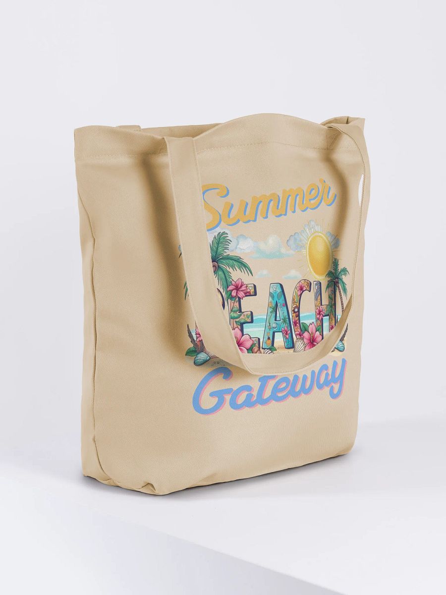 Summer Gateway Beach Organic Tote product image (4)