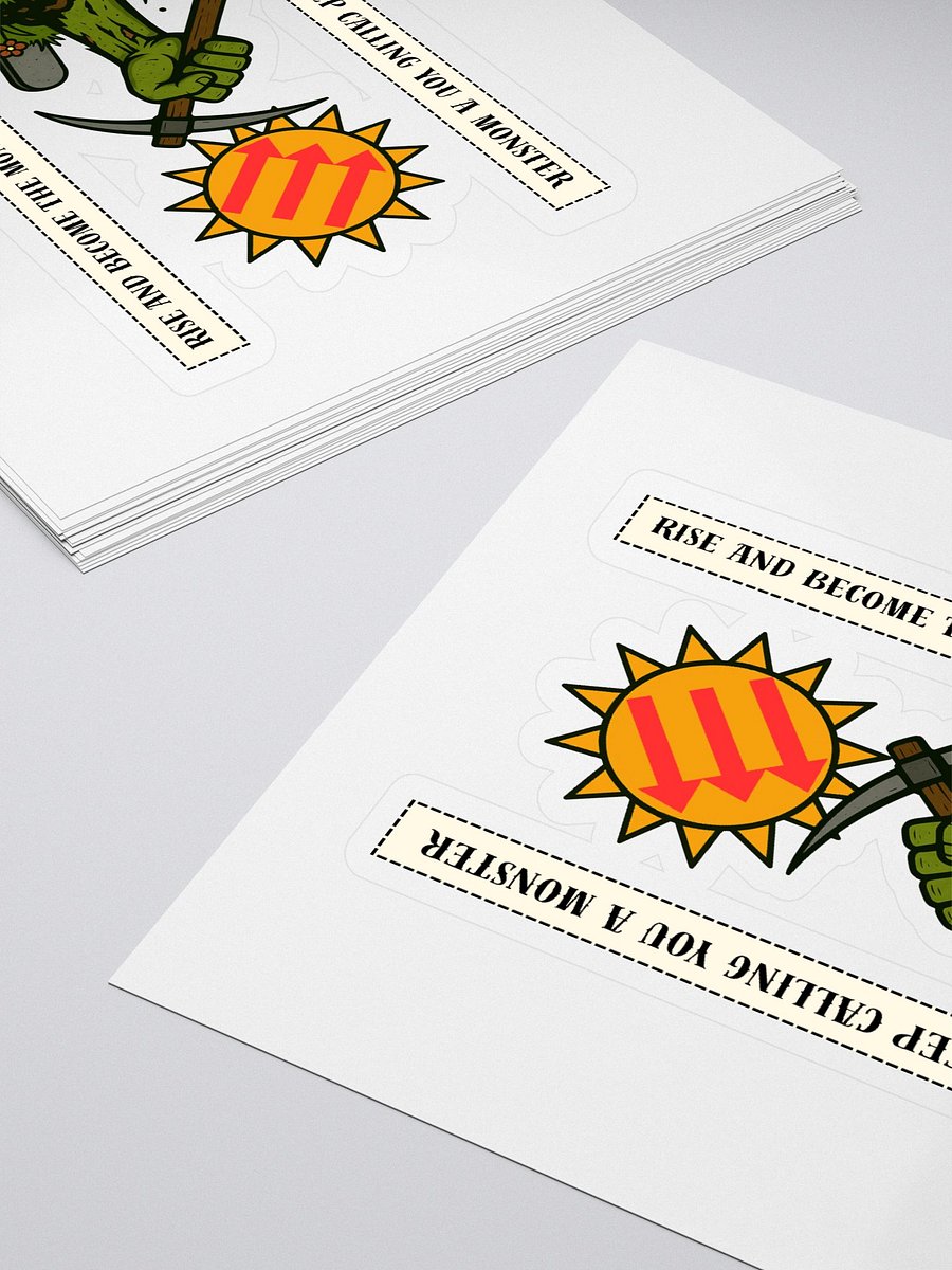 AUGUST 2025 - Be the Monster Sticker product image (4)