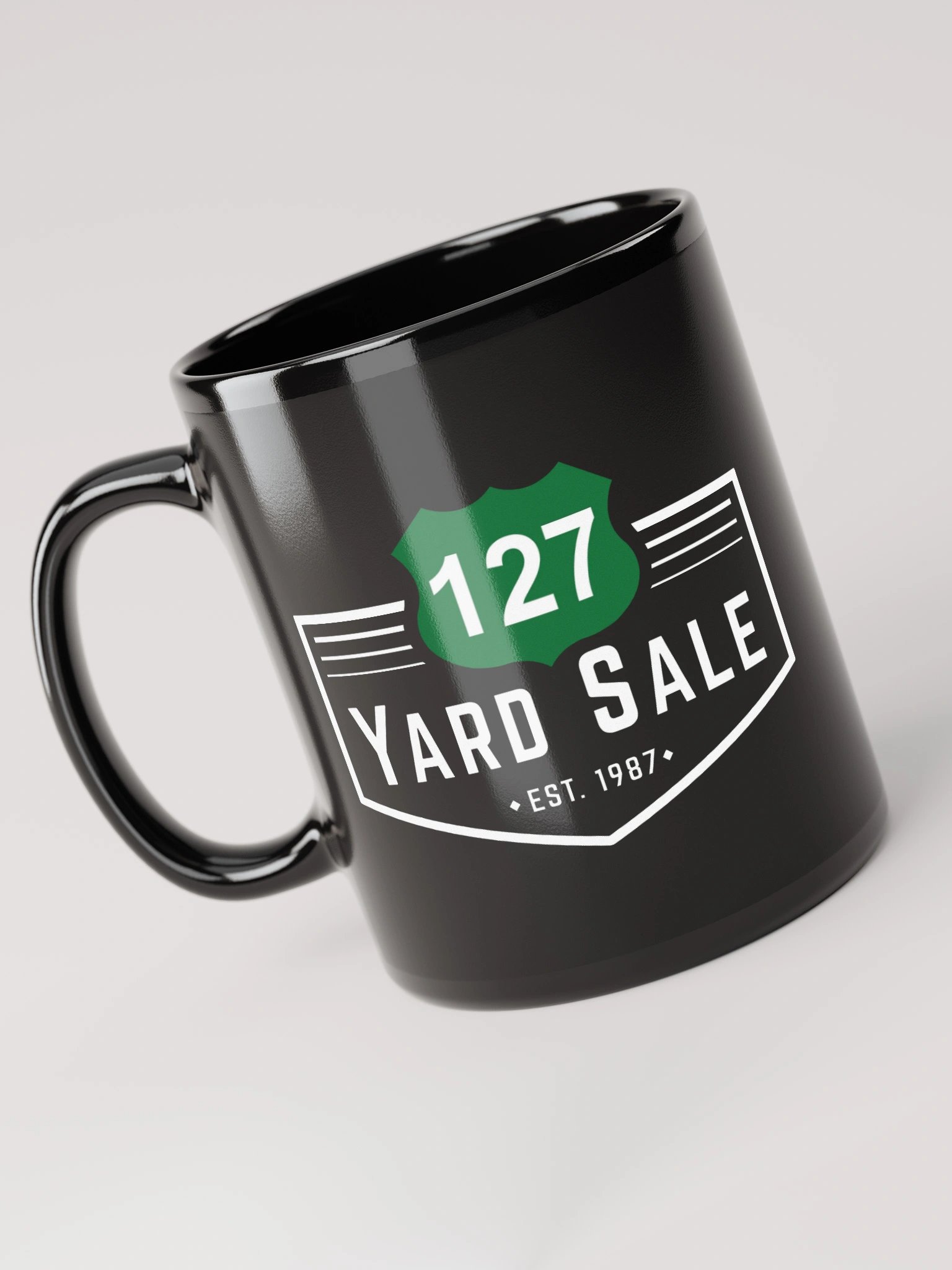 127 Yard Sale (2025) Vintage - Black Glossy Mug product image (6)