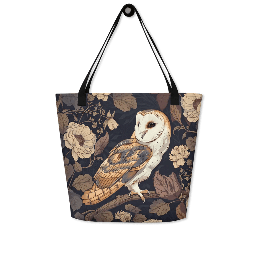 Owl Bohemian Tote Bag product image (7)