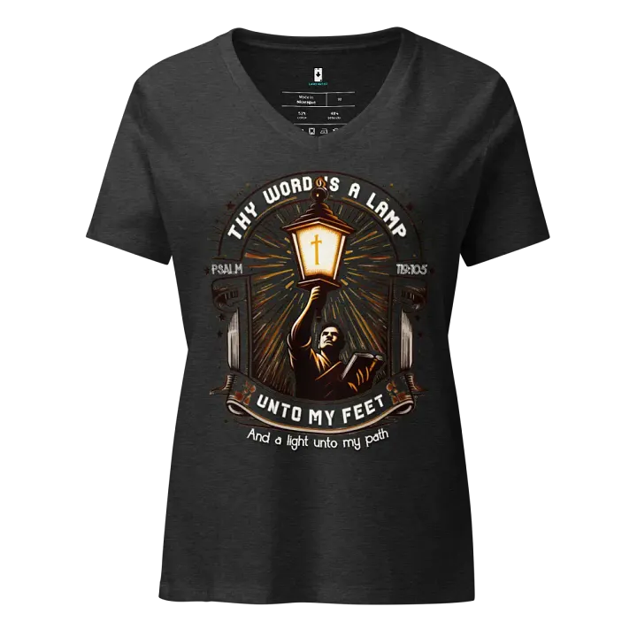 Thy Word is a Lamp Vintage V-Neck Tee product image (1)