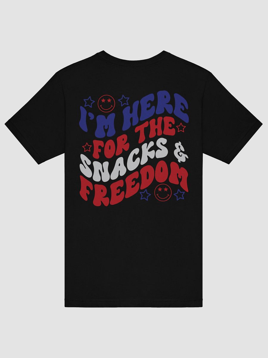 Patriotic Snacks & Freedom T-Shirt product image (6)