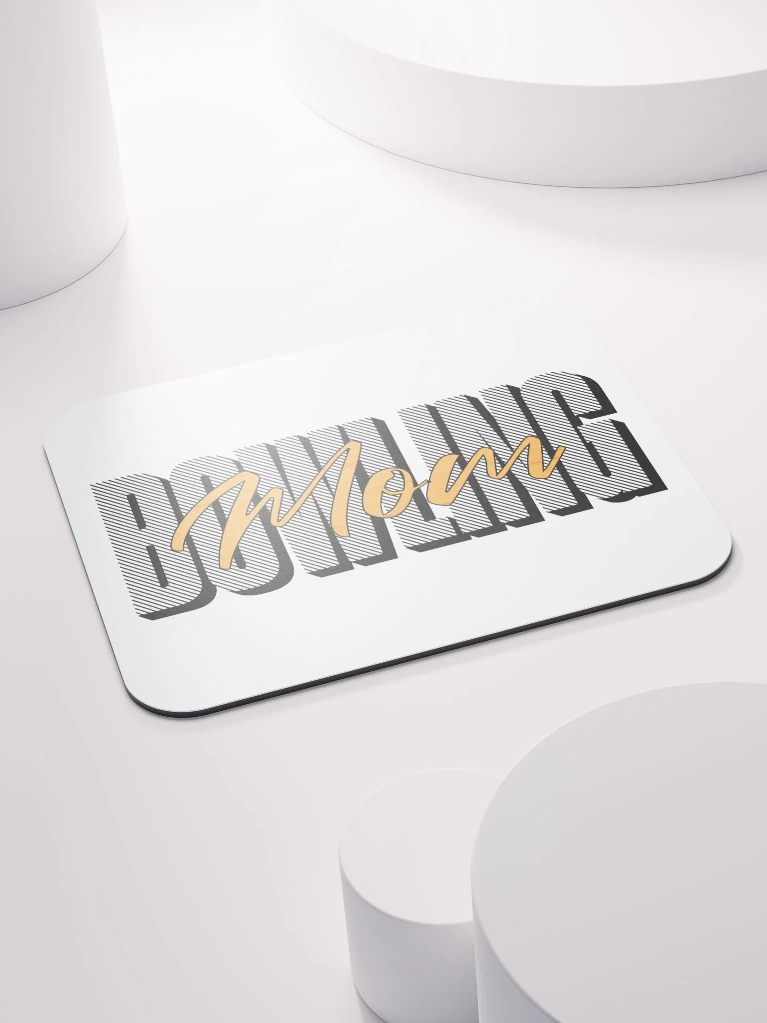 Bowling Mom Mouse Pad product image (4)