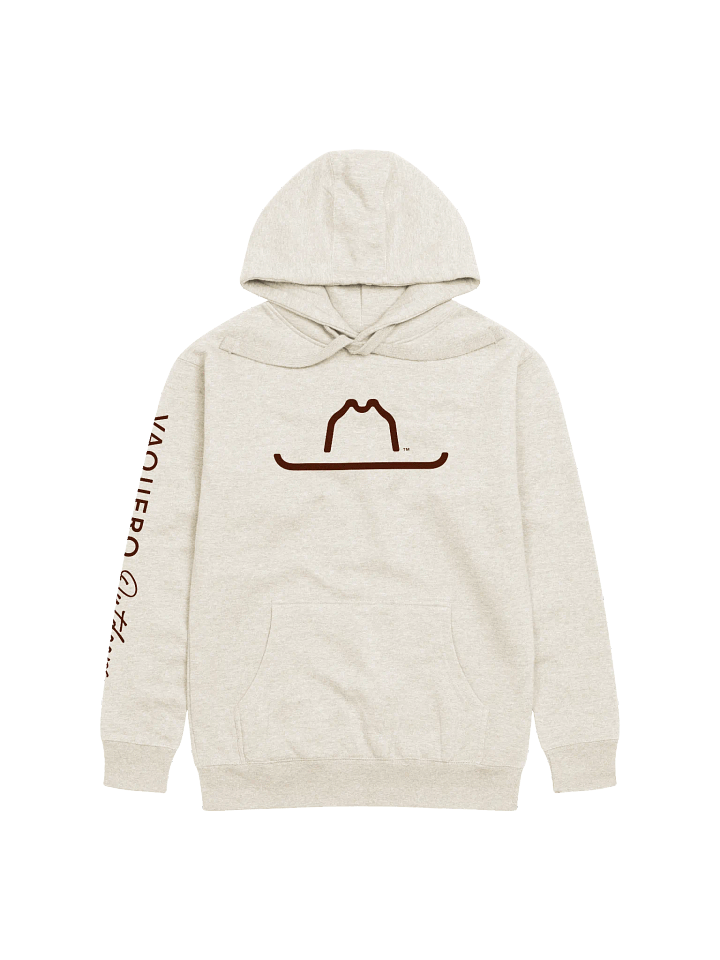 Hat & Sleeve Logo Hoodie Espresso product image (1)