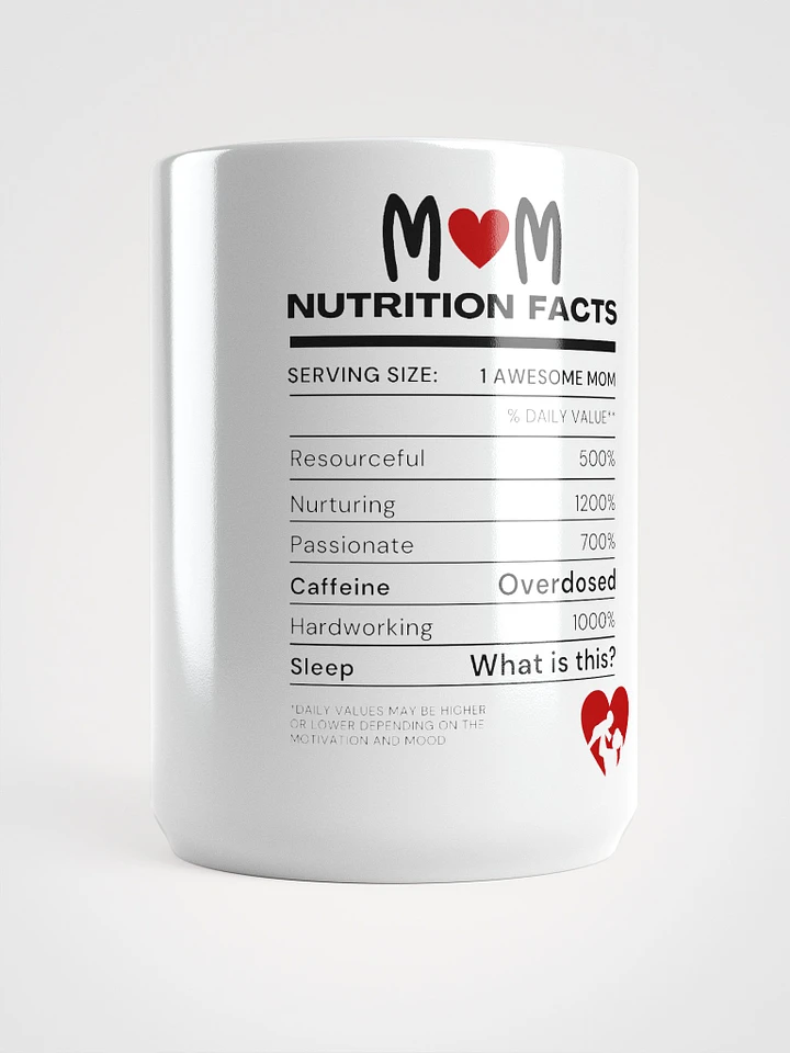 Mom Nutrition Facts Mug product image (1)