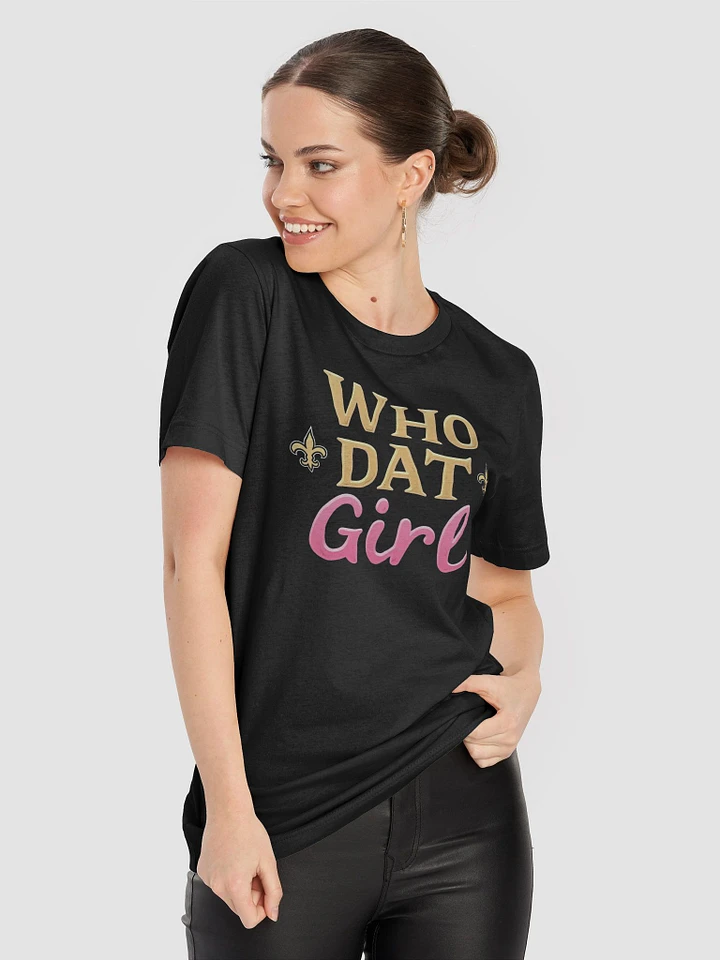 Who Dat Girl Fleur-de-lis T-Shirt product image (11)