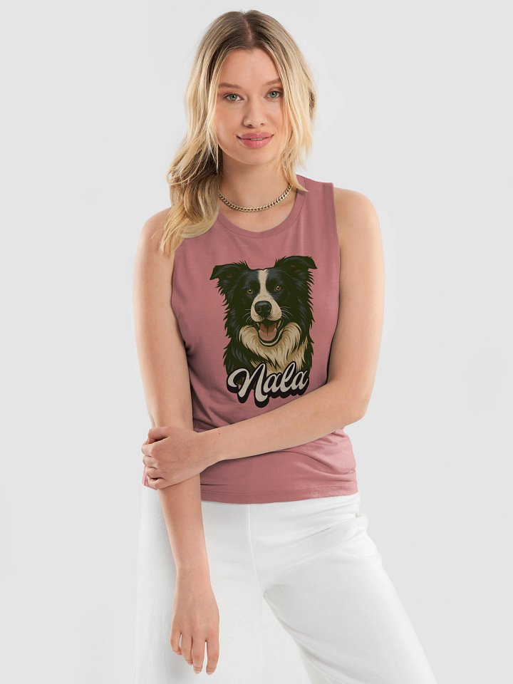 YOUR BEST FRIEND! / WOMEN'S FLOWY MUSCLE TANK product image (1)