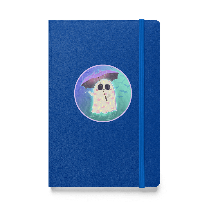 Pastel Little Ghost in the Rain - Hardcover Notebook product image (5)
