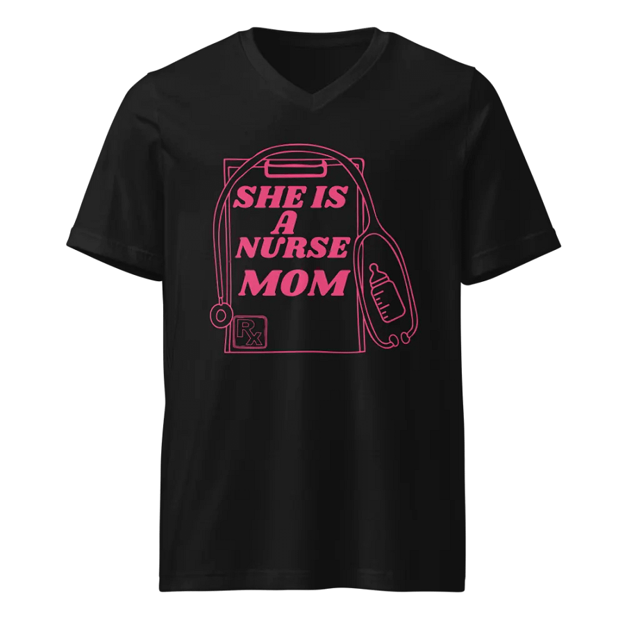 Nurse Mom V-Neck Tee product image (1)