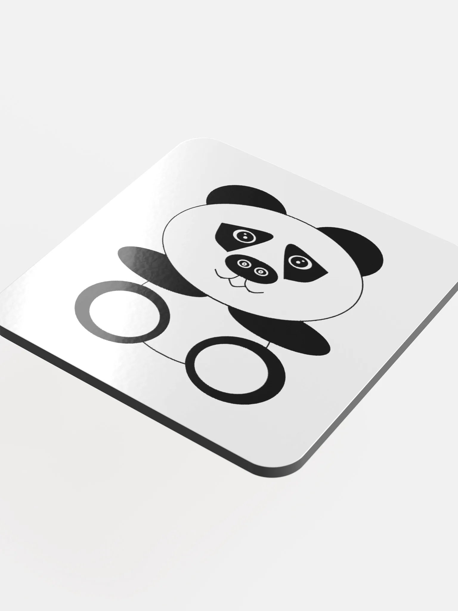Cute Panda Black and White Aesthetic Design product image (4)