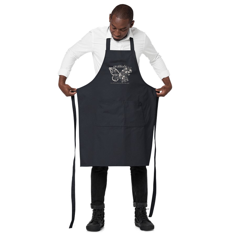 Gratitude Grows Organic Apron product image (2)
