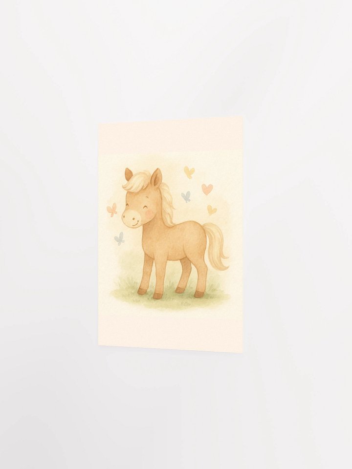 Whimsical Pony Dreams Poster product image (15)