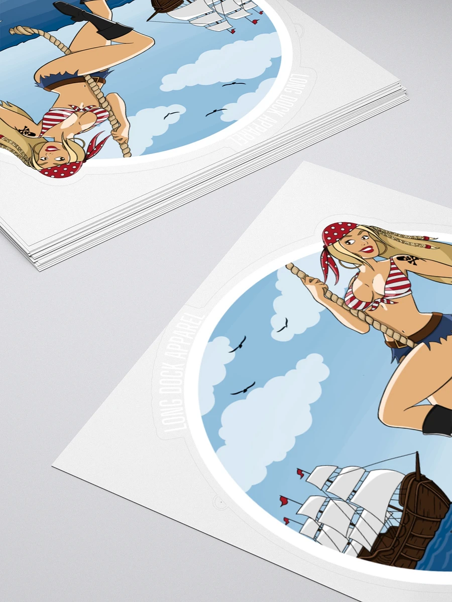 Swashbuckler Kiss Cut Sticker product image (10)