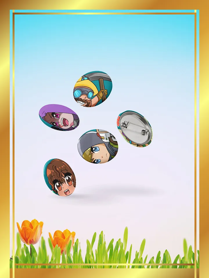 Operatives Pin Button Set product image (6)