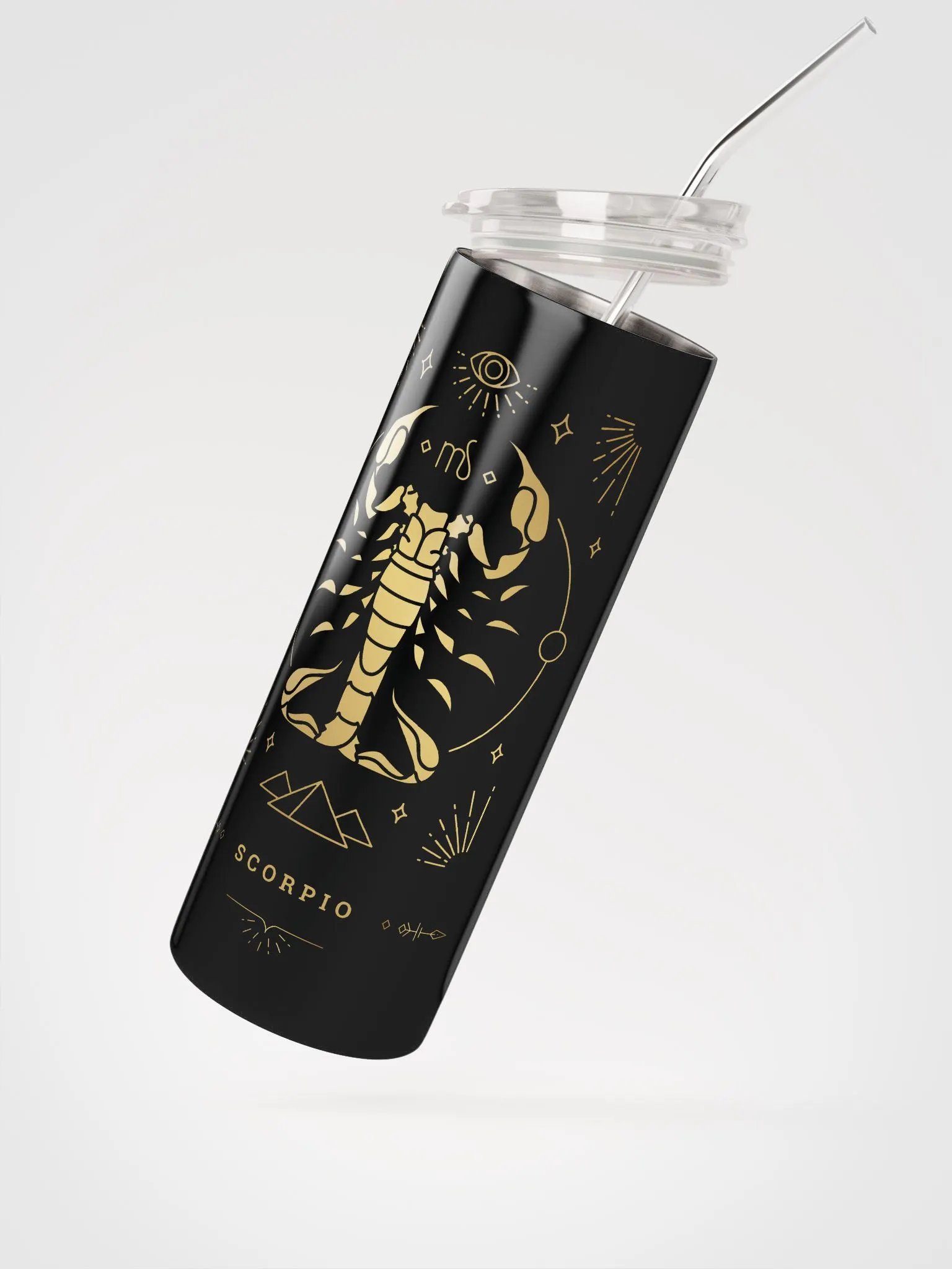 Elevate Your Spirits with our Celestial Scorpio Stainless Steel Tumbler | Eco-Friendly Elegance! product image (2)