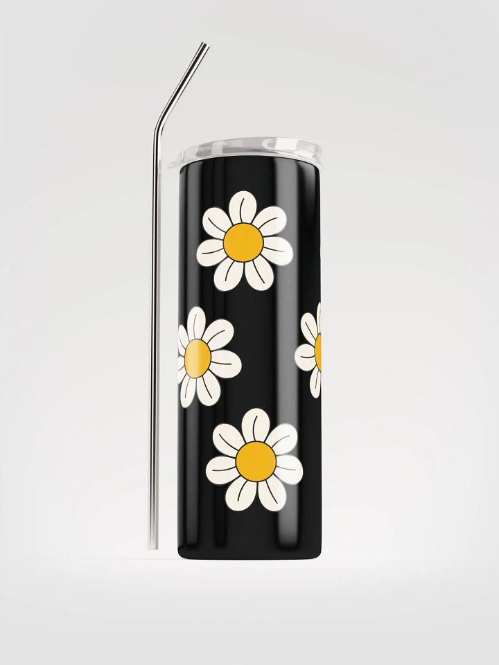 Daisy Delight Stainless Steel Tumbler product image (2)