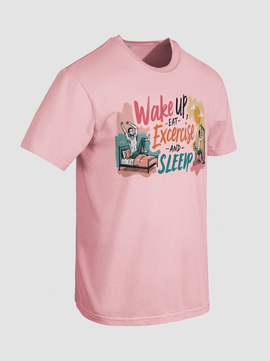 Sunrise Fitness Motivation | Wake-Up Workout Art Heavyweight T-Shirt product image (36)