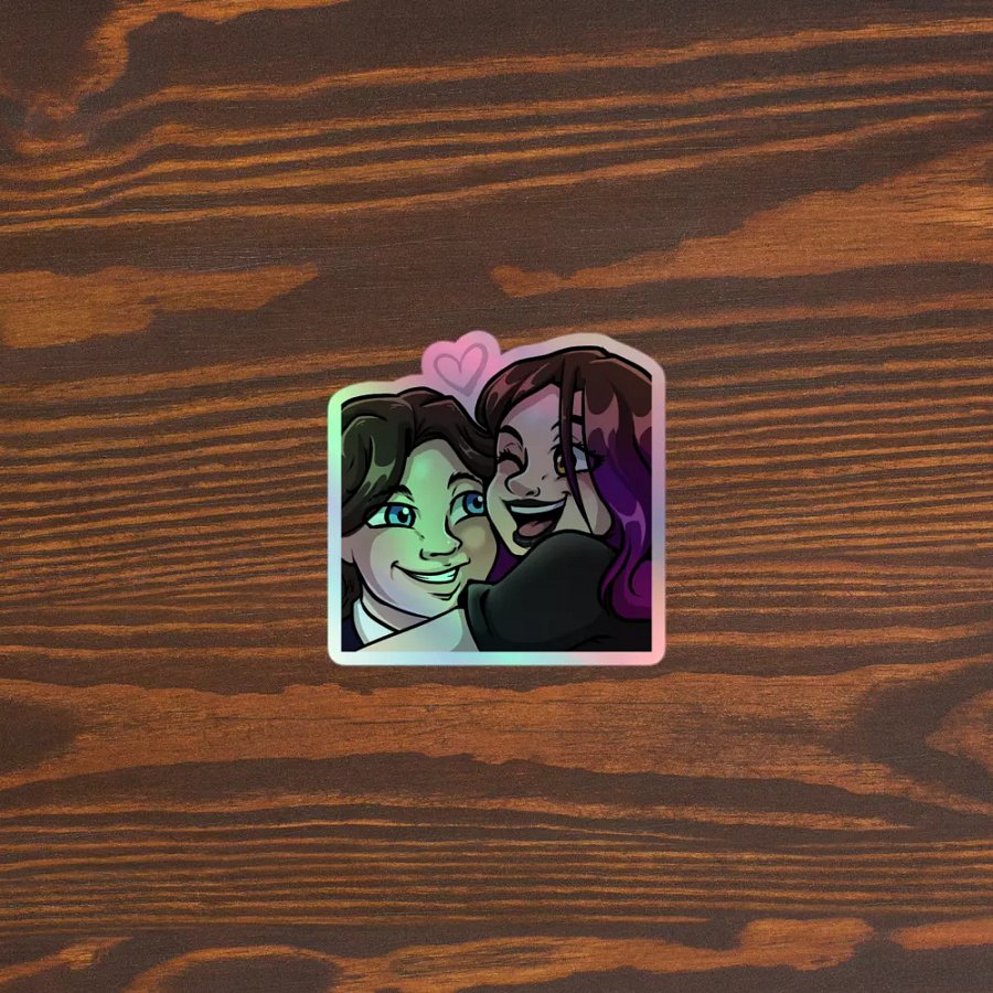 Embrace Love Holographic Sticker product image (5)