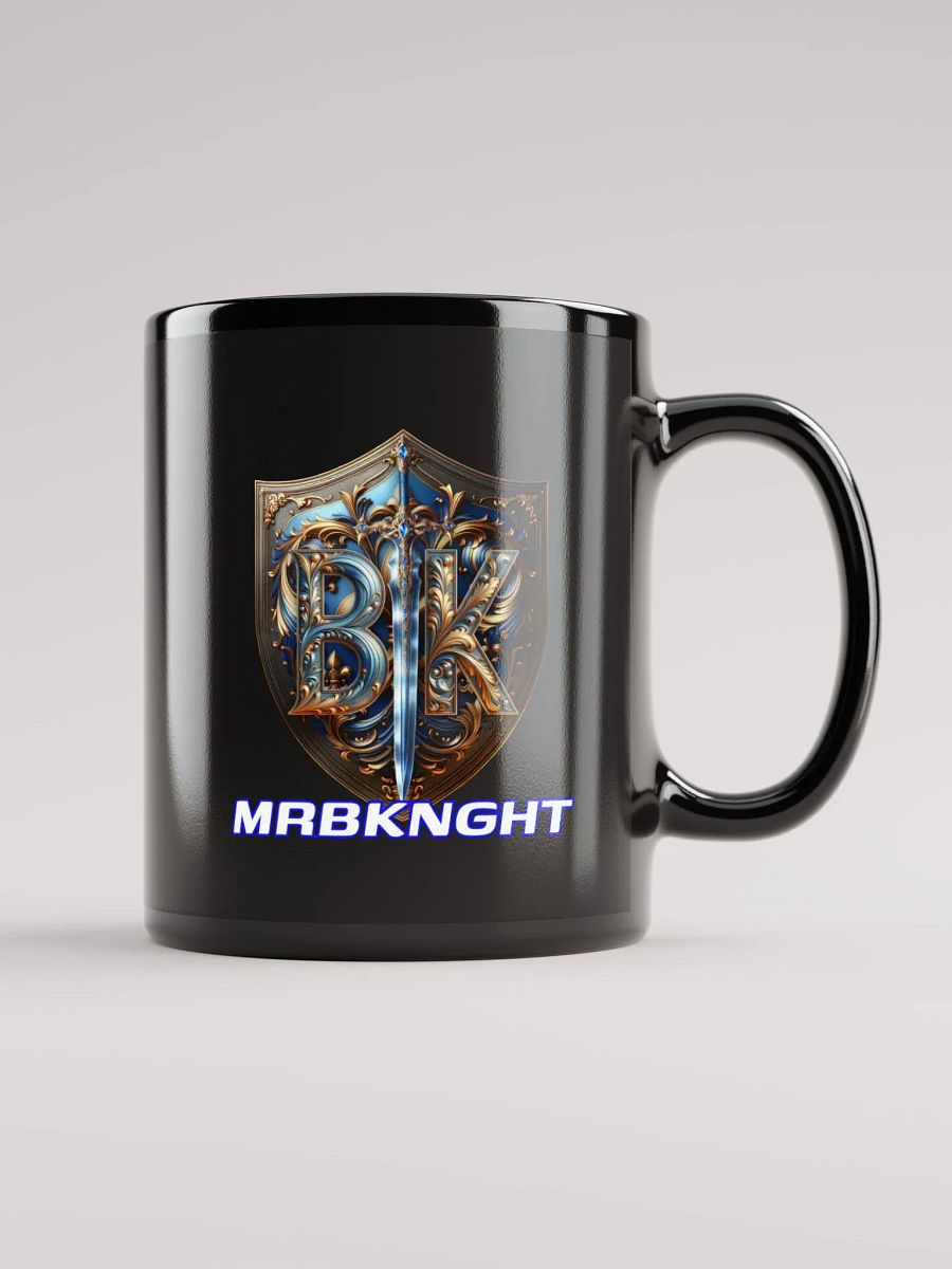 Black MrBKnght Logo Mug product image (1)
