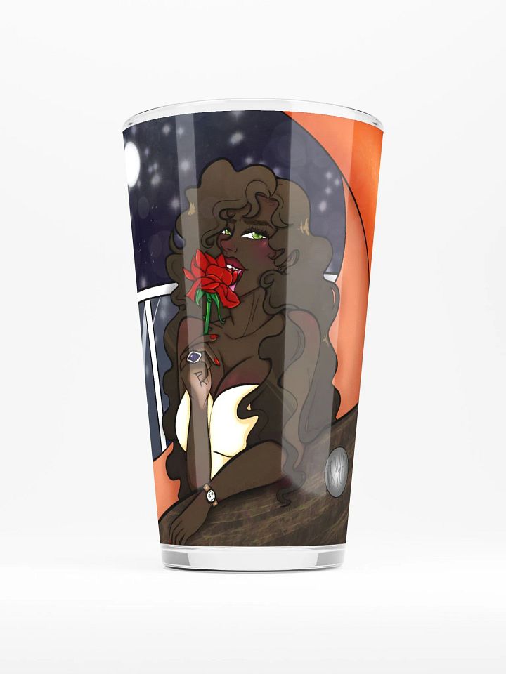 Vampire Girl Pint Glass product image (1)