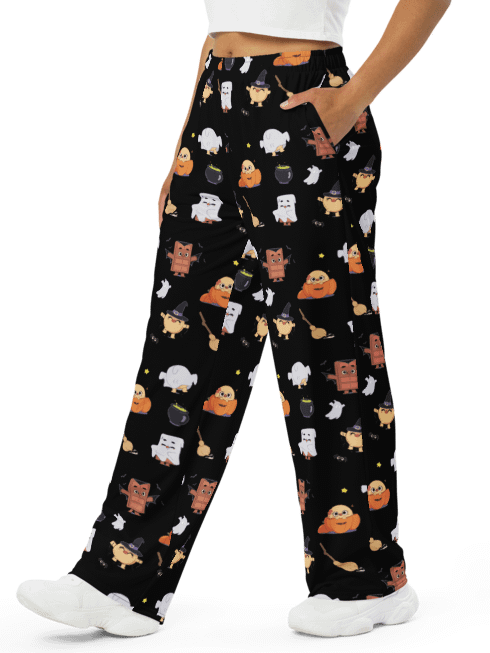 Let’s Get Spooky | Unisex Pajama Pants product image (1)