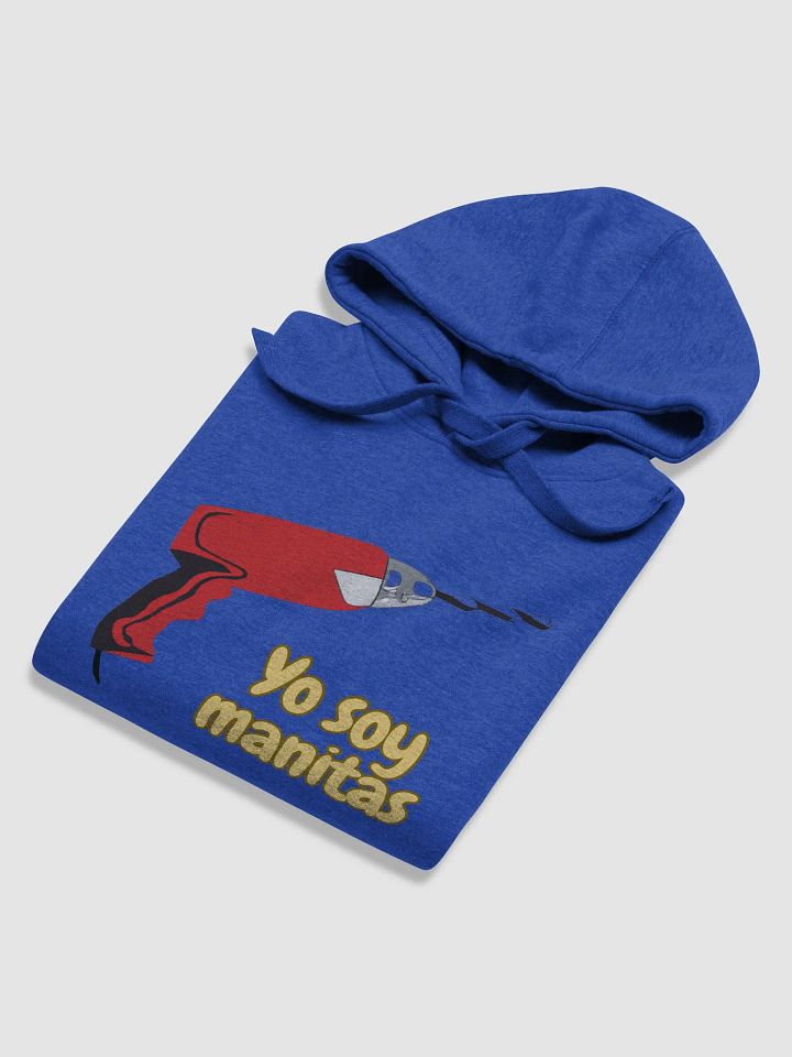 Sudadera con capucha unisex de algodón Premium Yo Soy Manitas product image (2)