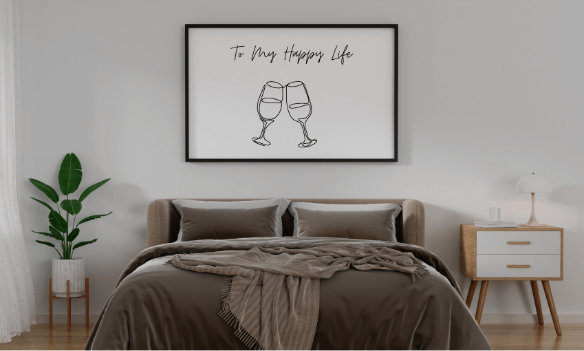 My happy Life Cheer Printable Wall Art product image (2)