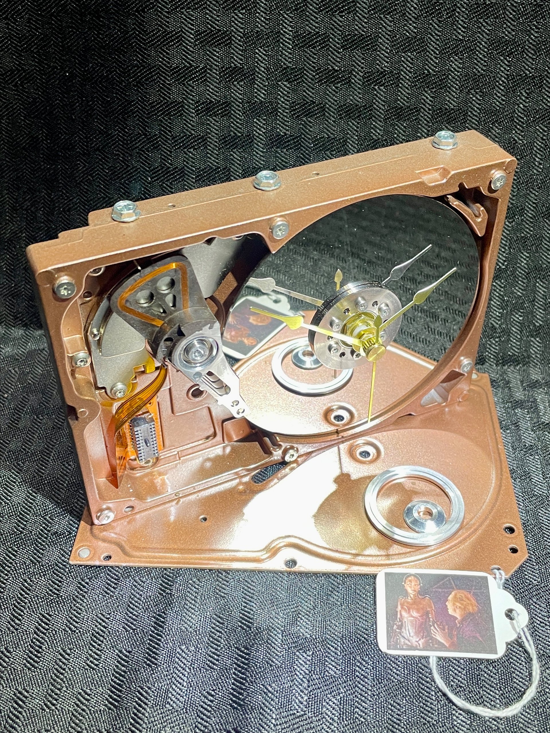 Maria - Hard Drive Clock product image (1)