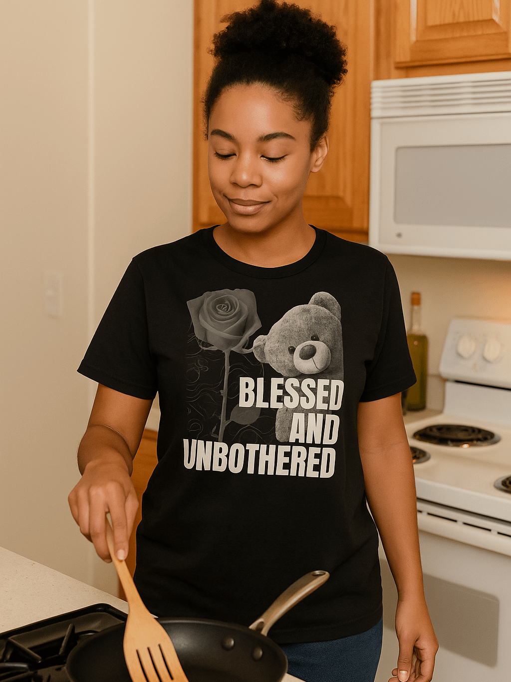 Blessed and Unbothered Women's Tee product image (2)