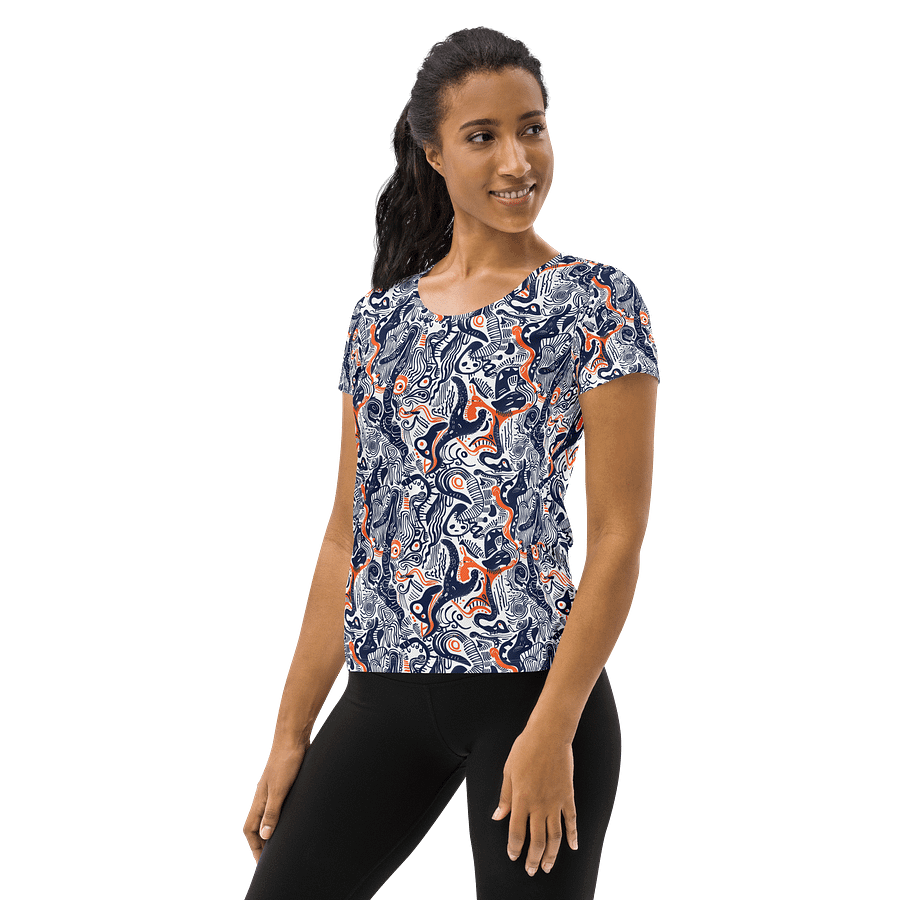 Liquid Energy | Women's Athletic T-Shirt product image (4)