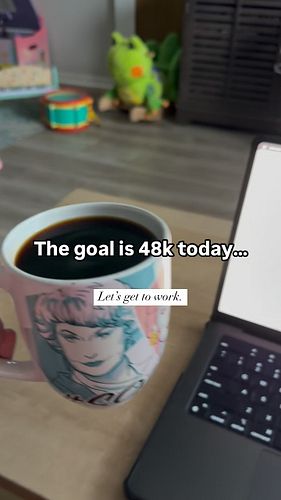 The goal on this rainy Wednesday is 48k words in my current WIP: Project Pinfall. 🌧️🖤 If you need me…No you don’t. 🤣

#indiea...