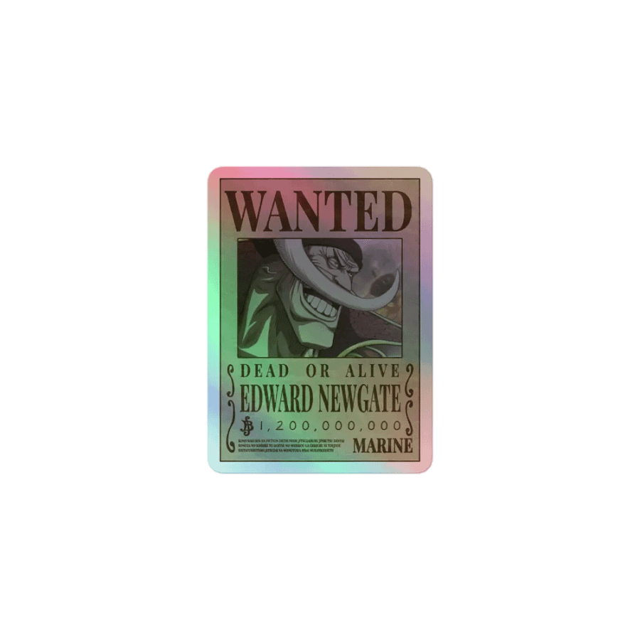 Edward Newgate Holographic Sticker Sheet product image (6)