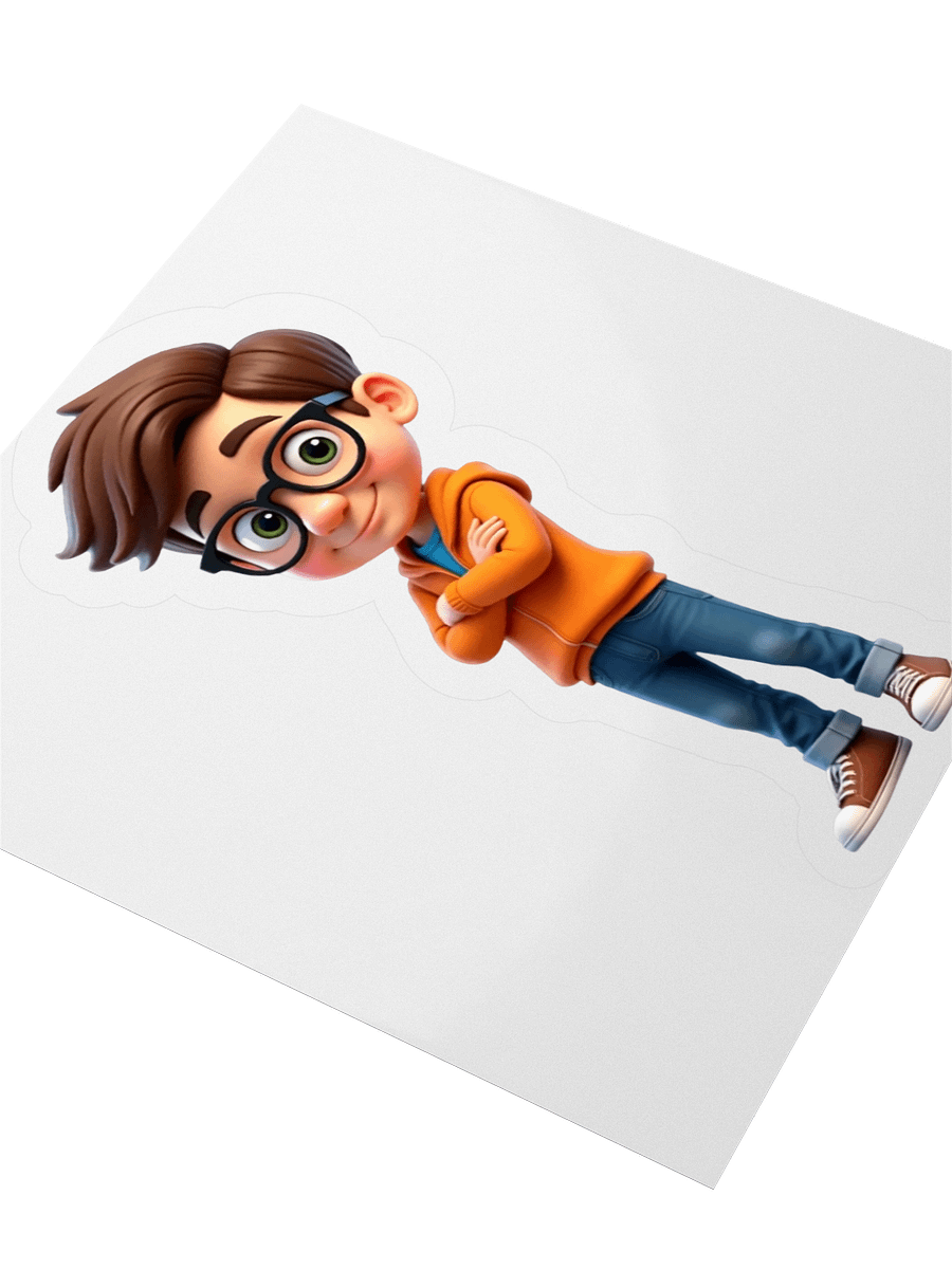 Smiling Amin Kiss Cut Stickers product image (8)