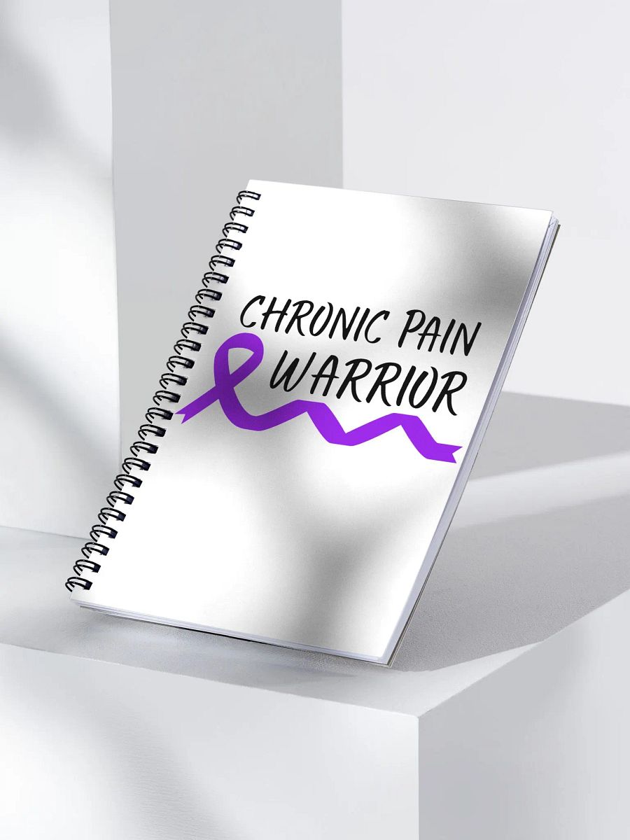 Chronic Pain Warrior Bottom Ribbon Notebook (140 Pages) product image (3)