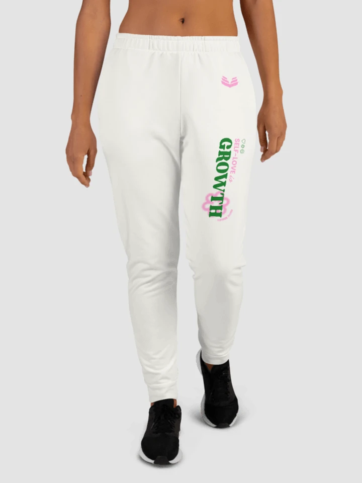 Self-Love Is Growth Joggers - Light Beige product image (1)