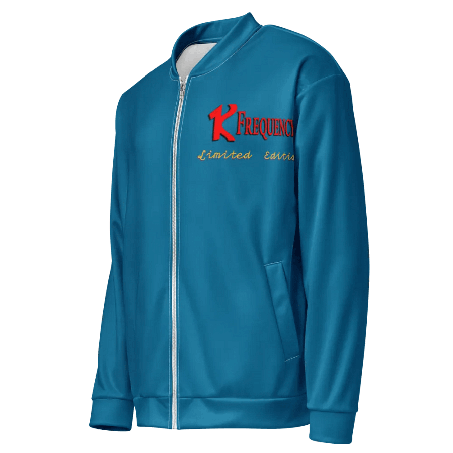 Limited Edition 1K Frequency Bomber Jacket in Blue product image (3)
