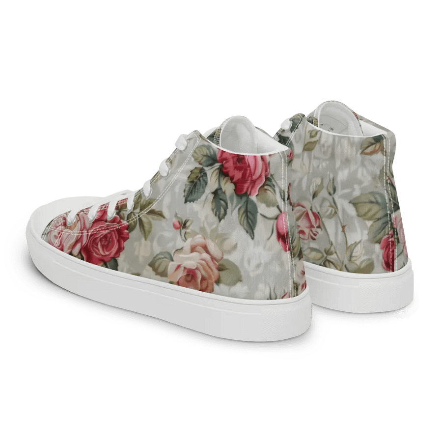 Vintage Rose Garden High Tops product image (6)