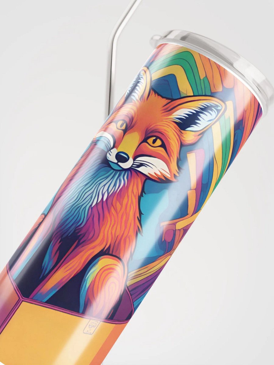 traveling cup psychodelic fox product image (5)