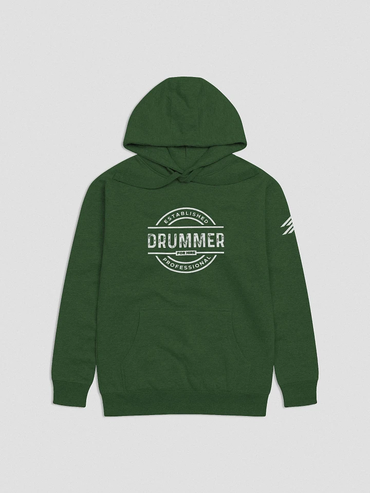 'DRUMMER FOR HIRE' Premium Hoodie product image (2)