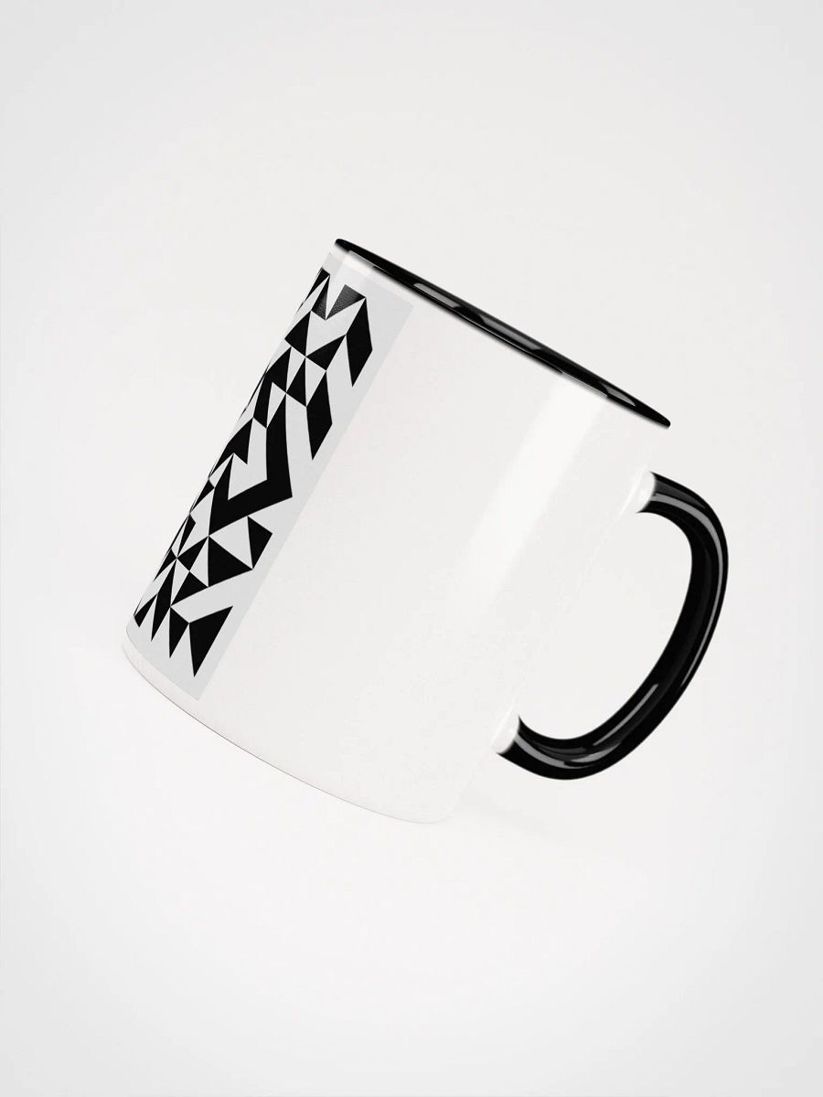 Abstract Geometric Harmony Ceramic Mug product image (7)
