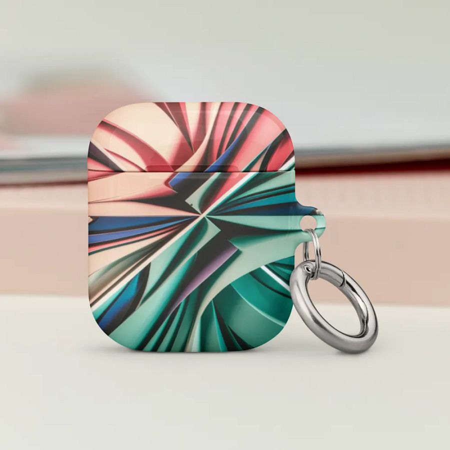 Flowing Lines Coral AirPods® Case product image (6)