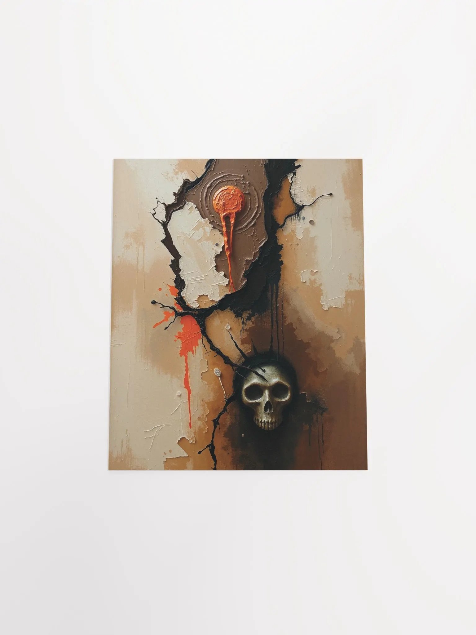 Emerging Skull Abstract Poster product image (28)