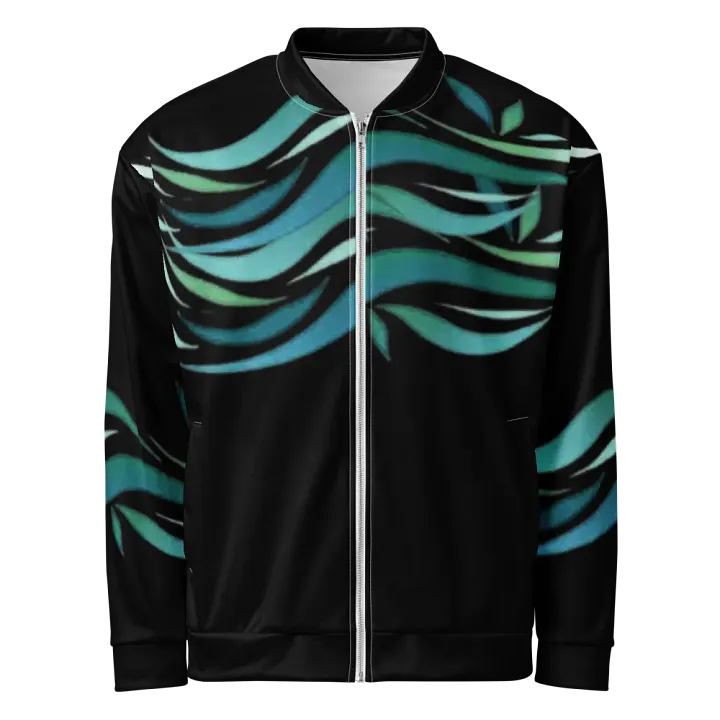Flowing Waters Custom Bomber Jacket product image (1)
