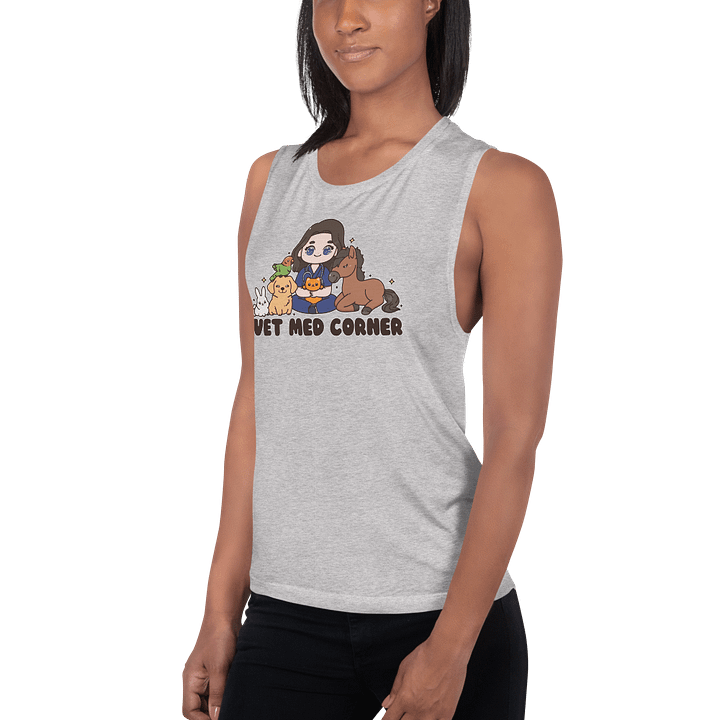 Vet Med Corner Flowy Women's Tank product image (2)