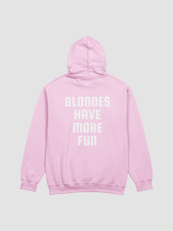 blondes have more fun hoodie product image (1)